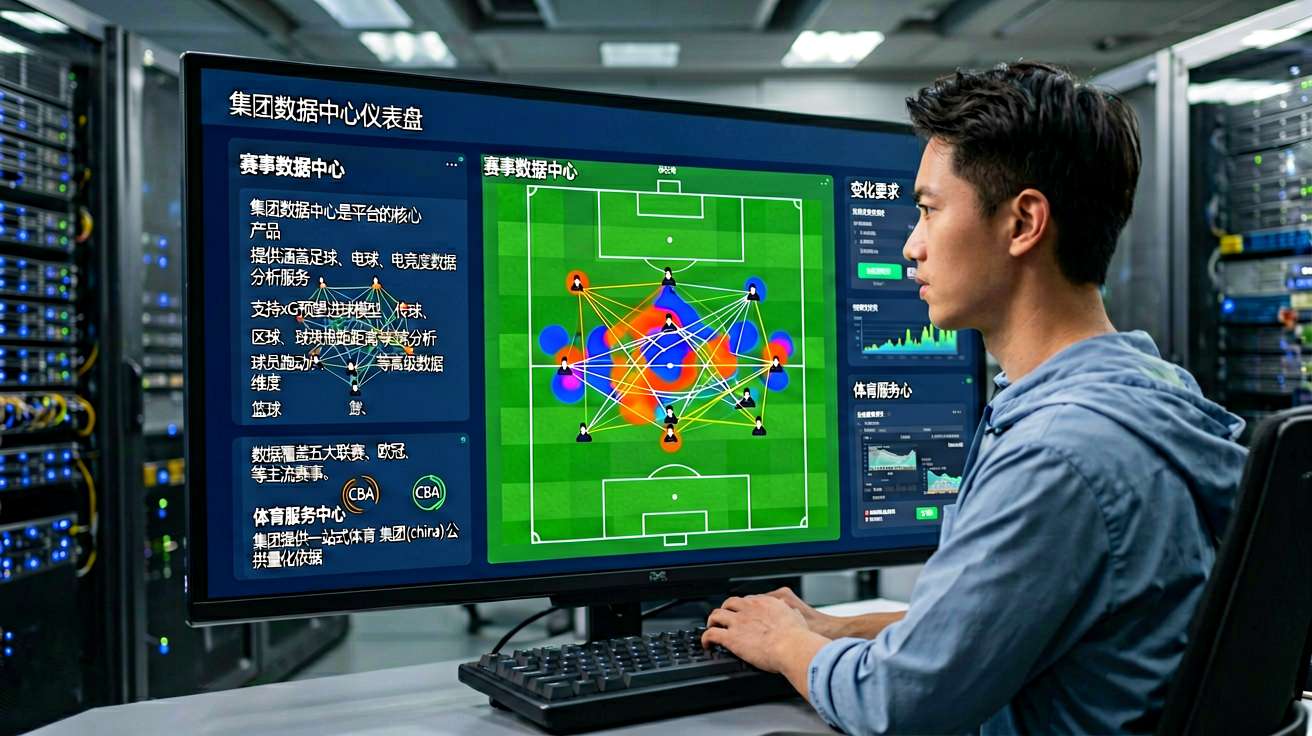J9集团数据中心仪表盘界面展示实时比赛数据